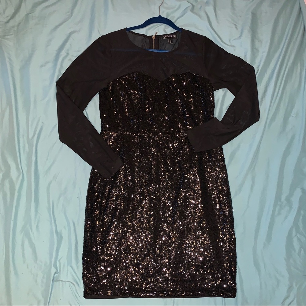 Forever21 Sequins Mini Dress